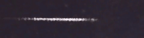 Unprocessed fireball image