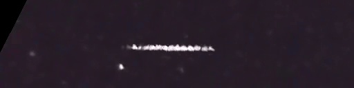 Unprocessed fireball image