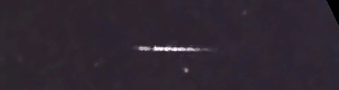 Unprocessed fireball image