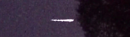 Unprocessed fireball image