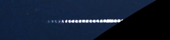 Unprocessed fireball image