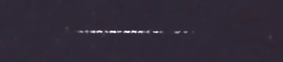 Unprocessed fireball image