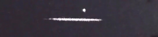 Unprocessed fireball image