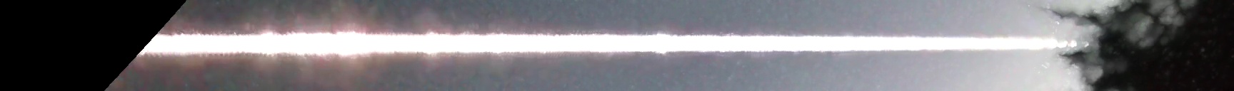 Unprocessed fireball image