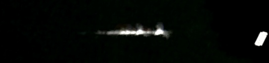 Unprocessed fireball image