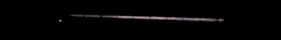 Unprocessed fireball image