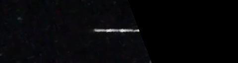 Unprocessed fireball image