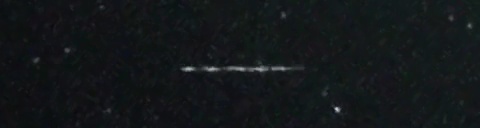 Unprocessed fireball image