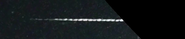 Unprocessed fireball image