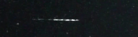 Unprocessed fireball image