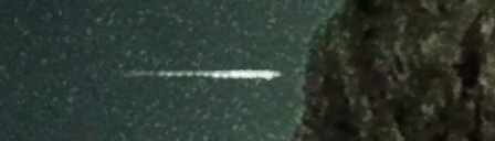 Unprocessed fireball image