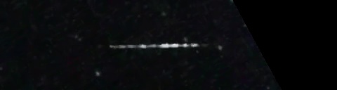 Unprocessed fireball image