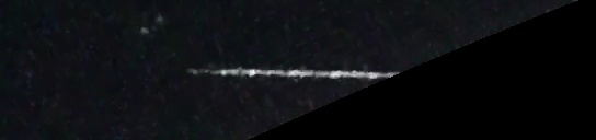 Unprocessed fireball image