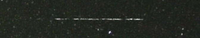 Unprocessed fireball image