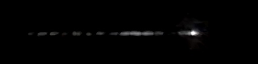 Unprocessed fireball image