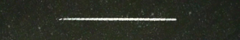 Unprocessed fireball image