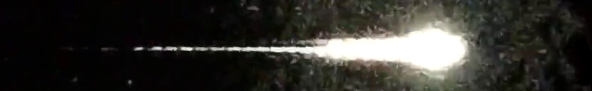 Unprocessed fireball image