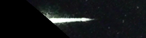 Unprocessed fireball image