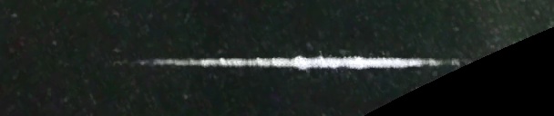 Unprocessed fireball image