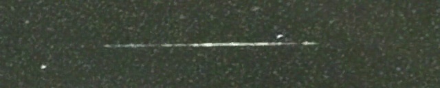 Unprocessed fireball image