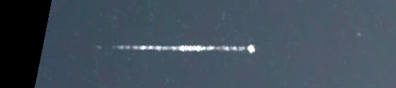 Unprocessed fireball image