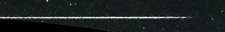 Unprocessed fireball image