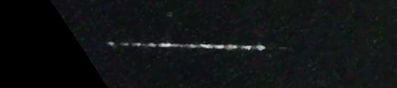 Unprocessed fireball image