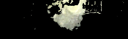 Processed fireball image