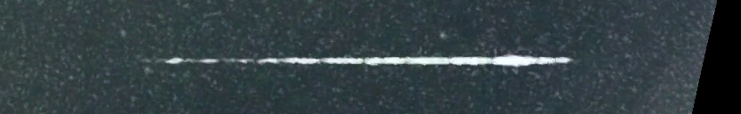 Unprocessed fireball image