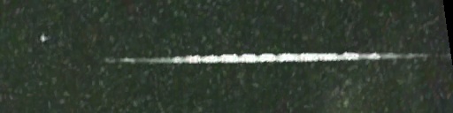 Unprocessed fireball image