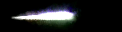 Unprocessed fireball image