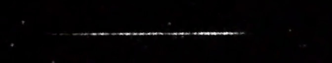 Unprocessed fireball image