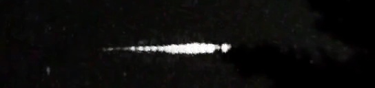 Unprocessed fireball image