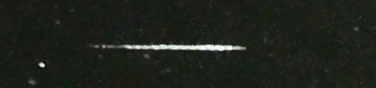 Unprocessed fireball image