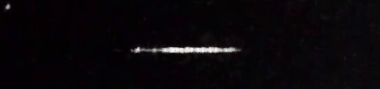 Unprocessed fireball image