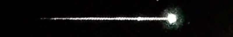 Unprocessed fireball image