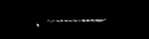 Unprocessed fireball image