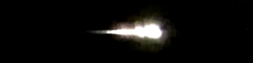Unprocessed fireball image