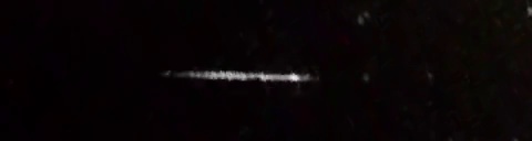 Unprocessed fireball image