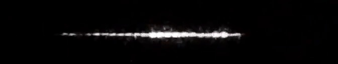 Unprocessed fireball image