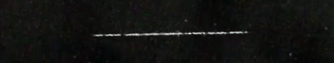 Unprocessed fireball image