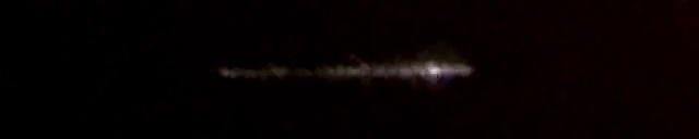 Unprocessed fireball image