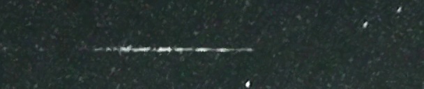 Unprocessed fireball image