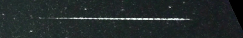 Unprocessed fireball image