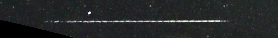 Unprocessed fireball image