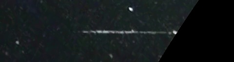 Unprocessed fireball image