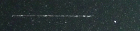 Unprocessed fireball image