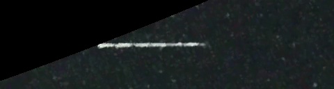 Unprocessed fireball image