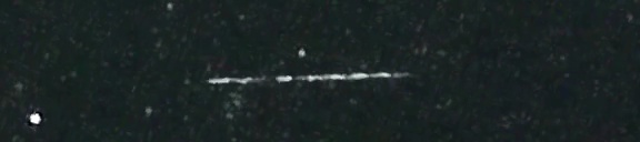 Unprocessed fireball image