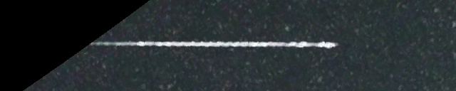 Unprocessed fireball image